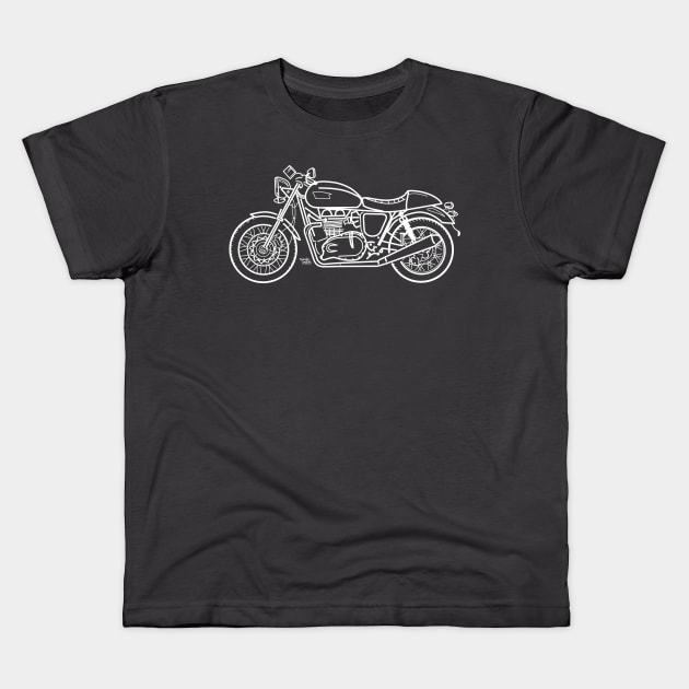 Triumph Bonneville Kids T-Shirt by Aurealis